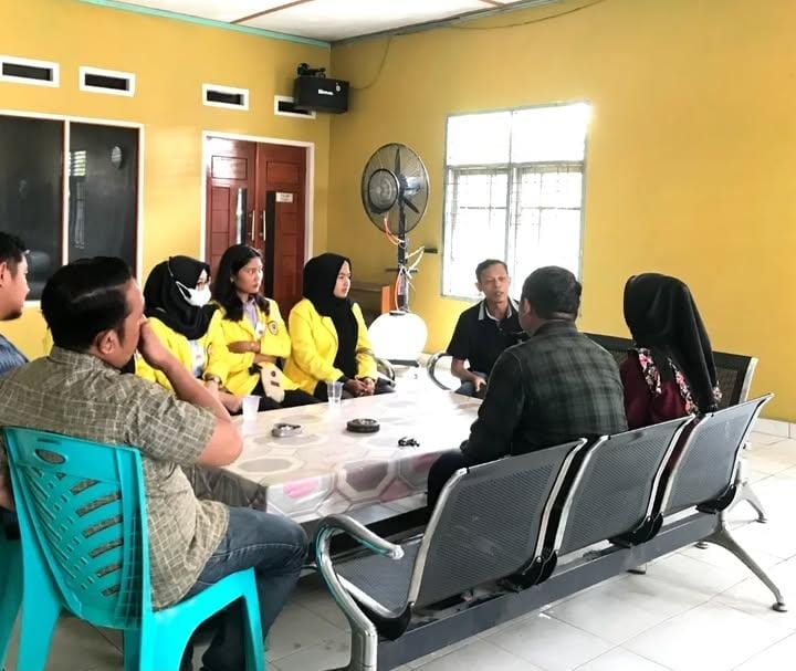 Kegiatan KKN di desa teratak buluh, siak hulu, kampar