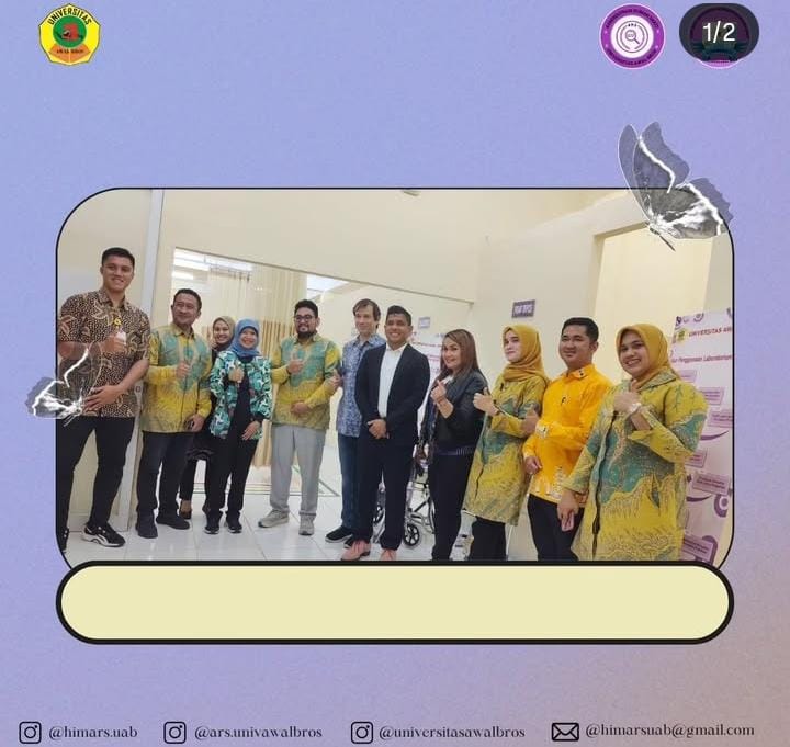 Kunjungan RS Awal Bros Group dan Richard Wolf Company Germany ke Mini Hospital Prodi ARS Universitas Awal Bros. 