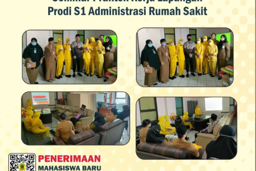 Seminar Praktek Kerja Lapangan Prodi  Administrasi Rumah Sakit Fakultas Ilmu Kesehatan Universitas Awal Bros di RSUD Petala Bumi Provinsi Riau.
