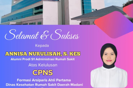 Selamat kepada alumni prodi S1 Administrasi Rumah Sakit Fakultas Ilmu Kesehatan Universitas Awal Bros atas kelulusan CPNS.